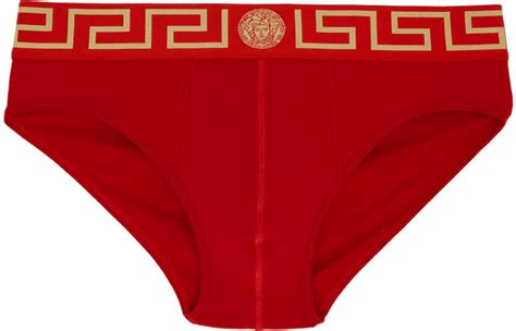 red versace briefs|versace brief price.